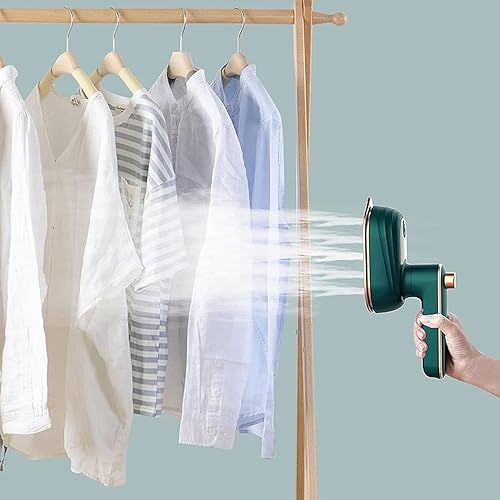 Miniatura 4 de Mini máquina de planchar, máquina de planchar portátil de mano giratoria de 180 para ropa, plancha de vapor de mano, suela de cerámica antiadherente