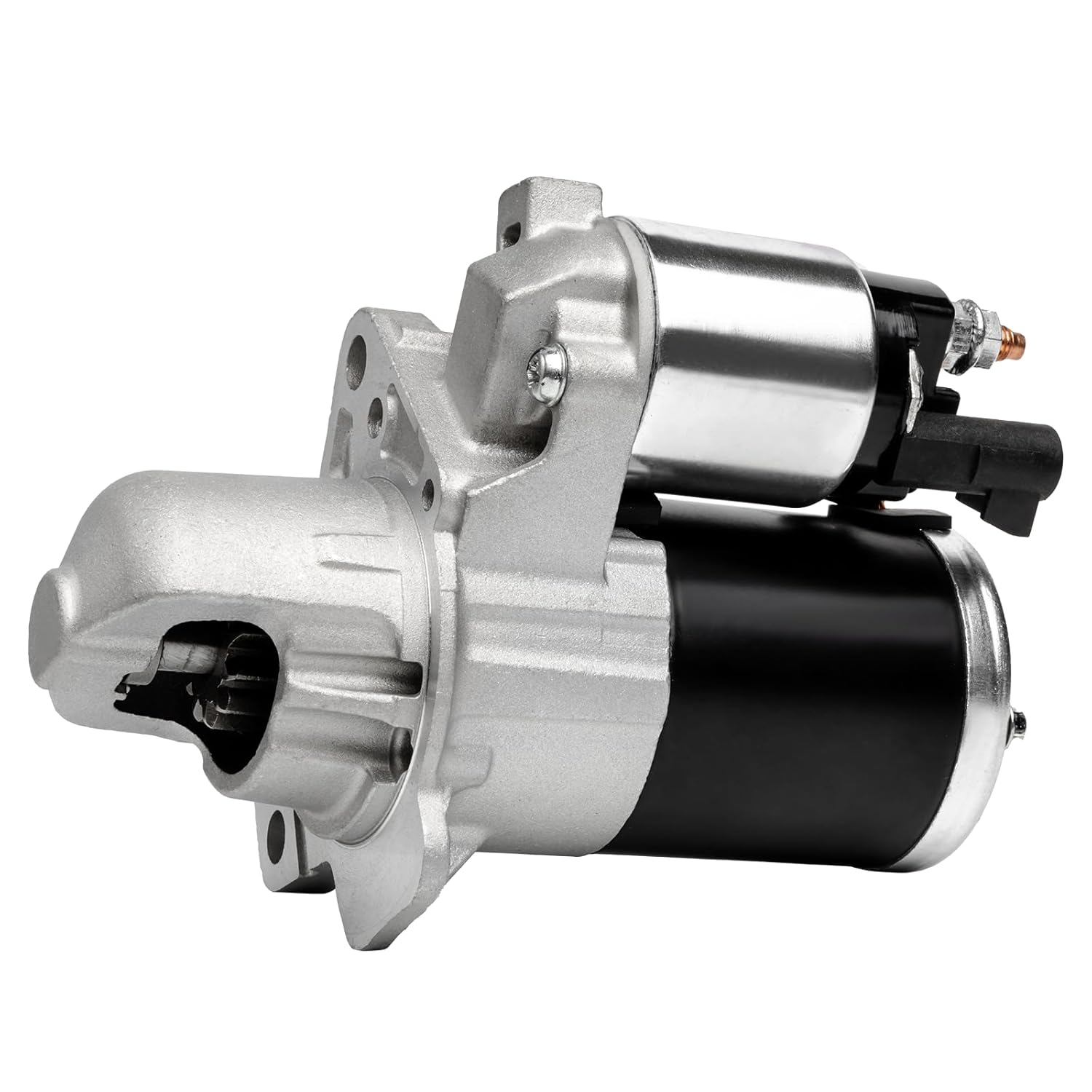 Starter Replacement for 08-12 Chevy Malibu, 07-16 GMC Acadia, Buick Enclave Lacrosse, Cadillac SRX XTS STS, 12-20 Impala, Pontiac Saturn Suzuki 3.0L 3.6L V6 Engine OE#: 12645298,17986