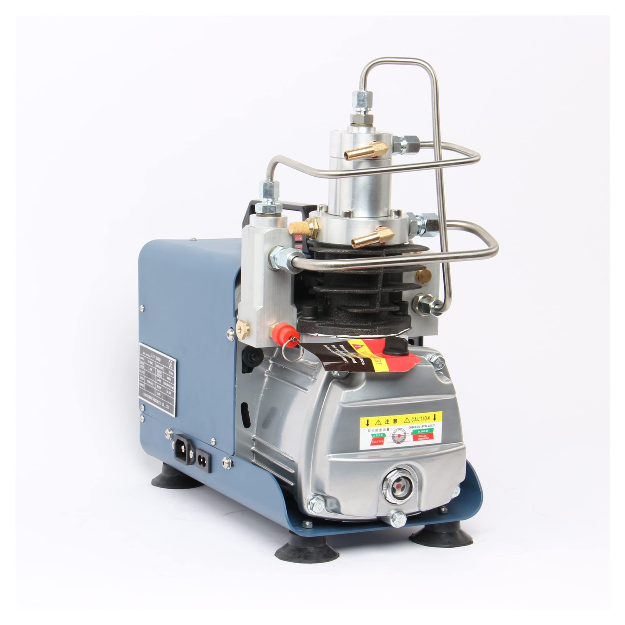 1.8KW 300Bar 30Mpa 4500Psi elektryczna sprężarka powietrza wysokociśnieniowa pompa pneumatyczna wiatrówka karabin PCP Inflator(Pressure setting)
