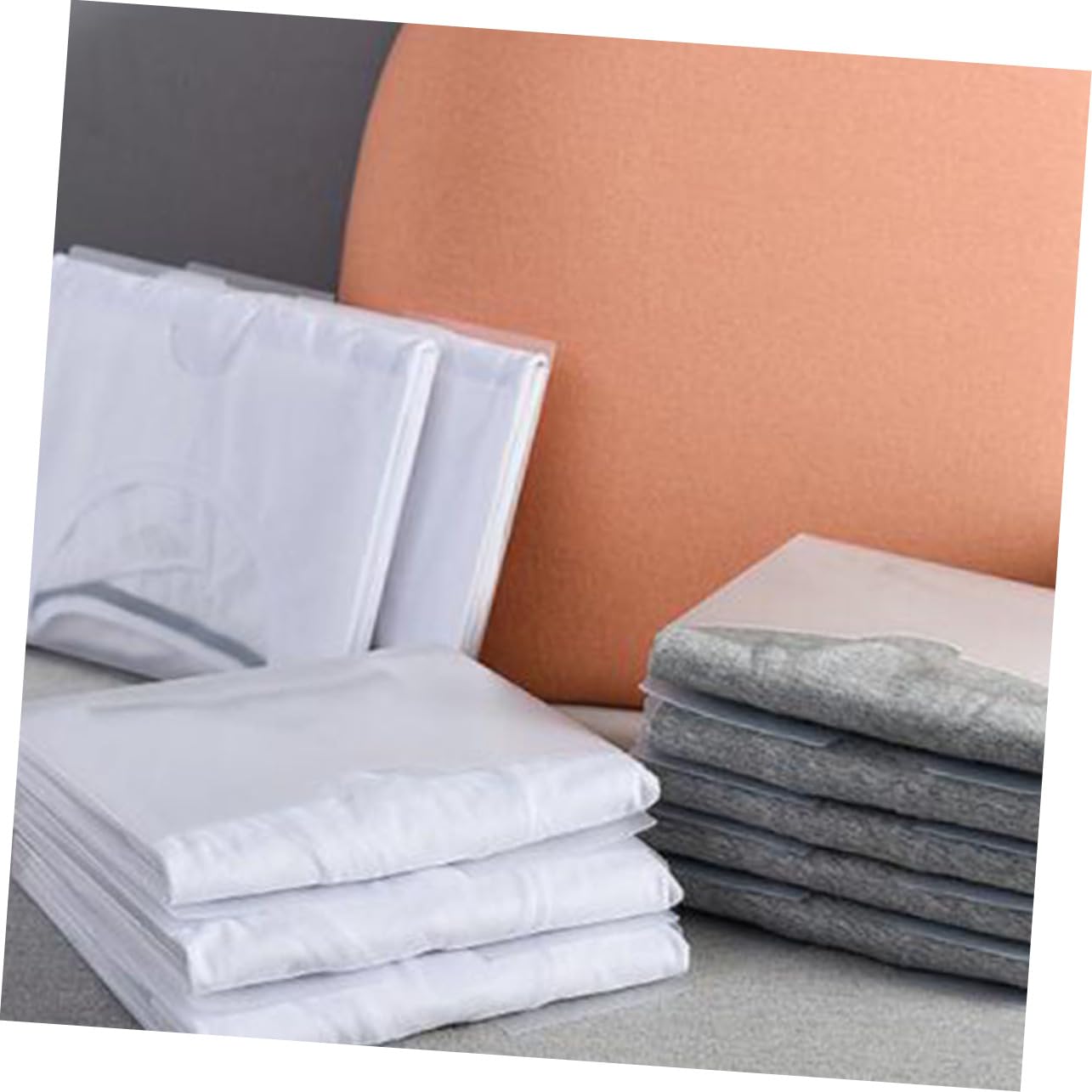 HOOTNEE Closet Folding Board Set of 5 Lazy Folding Board Multi-function Folder Storage Boxes Pp Material Space Saving Wardrobe Storage