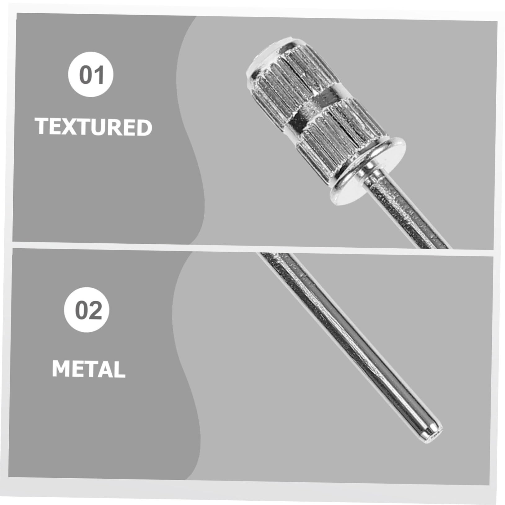 60pezzi Punte Per Trapano Unghie Accessori Per Manicure Professionale Teste Per Levigatura e Lucidatura Compatibile Con Strumenti Di Bellezza e Spa