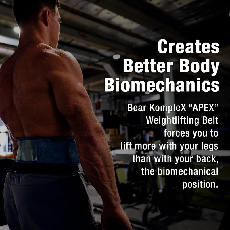 R&R Medical LLC dba Bear KompleX 革アペックス重量挙げベルト、腹部＆バックサポート、パワーリフティング、スクワット、クロスフィット、そしてウェイトトレーニング、ロープロファイルフ Amazon | R&R Medical LLC dba Bear KompleX 革アペックス重量挙げ