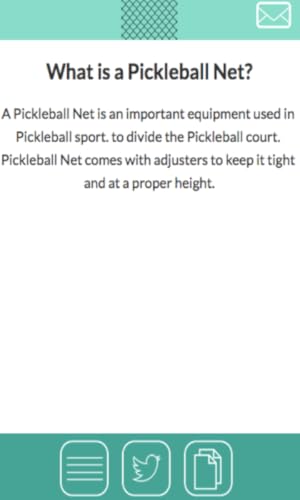Pickleball Net