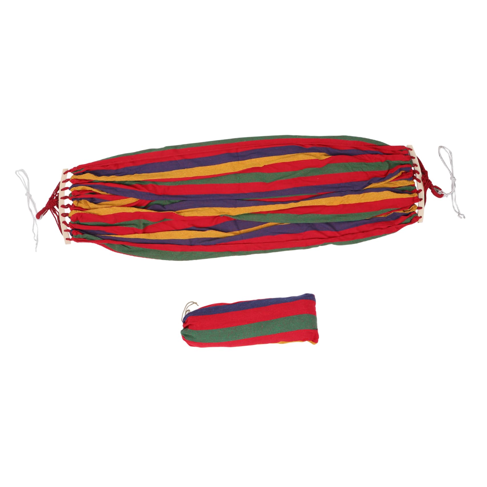 Hamac double antichute en toile rouge ORFOFE pour camping et jardin