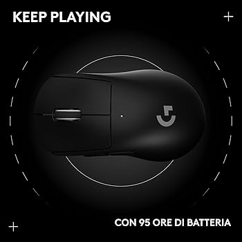 Logitech G PRO X SUPERLIGHT 2 DEX LIGHTSPEED mouse da gaming