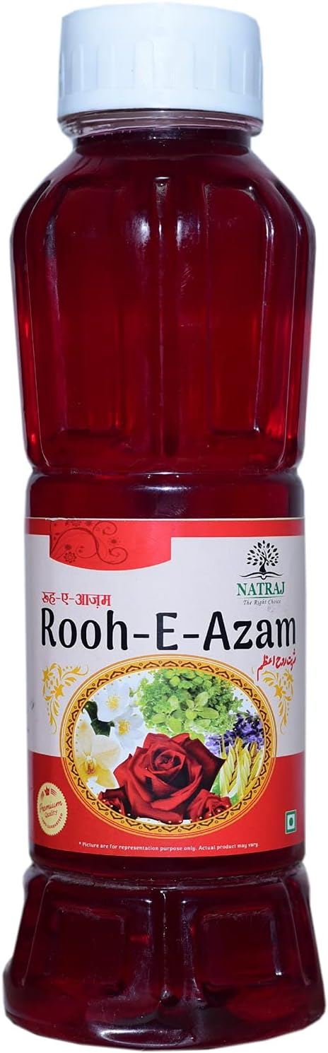 Rooh-E-Azam Sharbat Syrup, 750 ml – Refreshing & Flavorful Indian Drink, Ideal for Cool Beverages, Mocktails, and Family Gatherings.