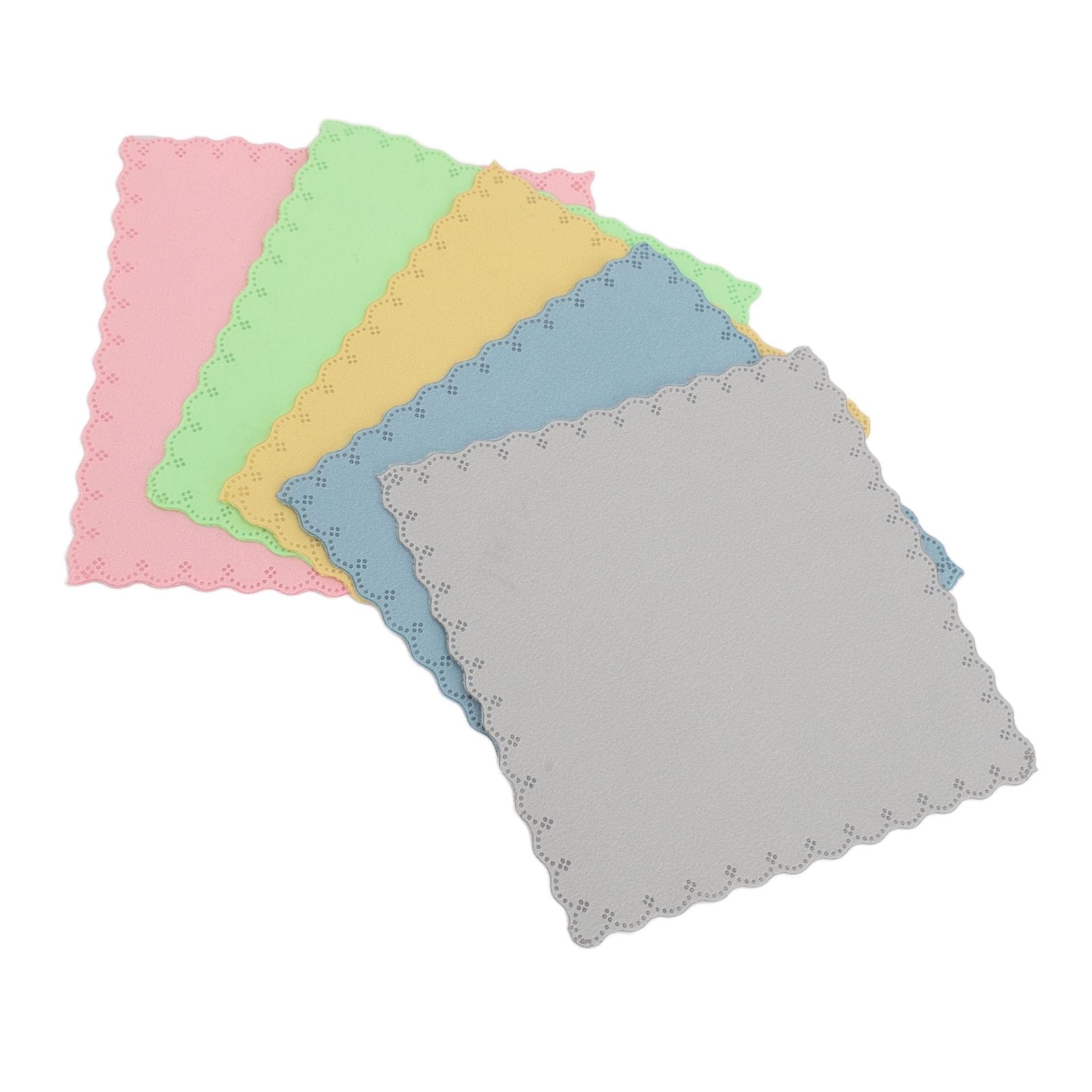 Eujgoov Double Guitar Cleaning Cloth Violin Cleaning Cloth Sided Velvet Soft Touch Polishing Cloth for Guitar Violin Piano Bass String Instrument Polishing Cloth