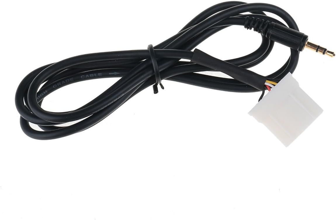 Almencla Input Cable Aux Audio Interface Adapter For Mazda 3 6 M3 M6 Pentium B70
