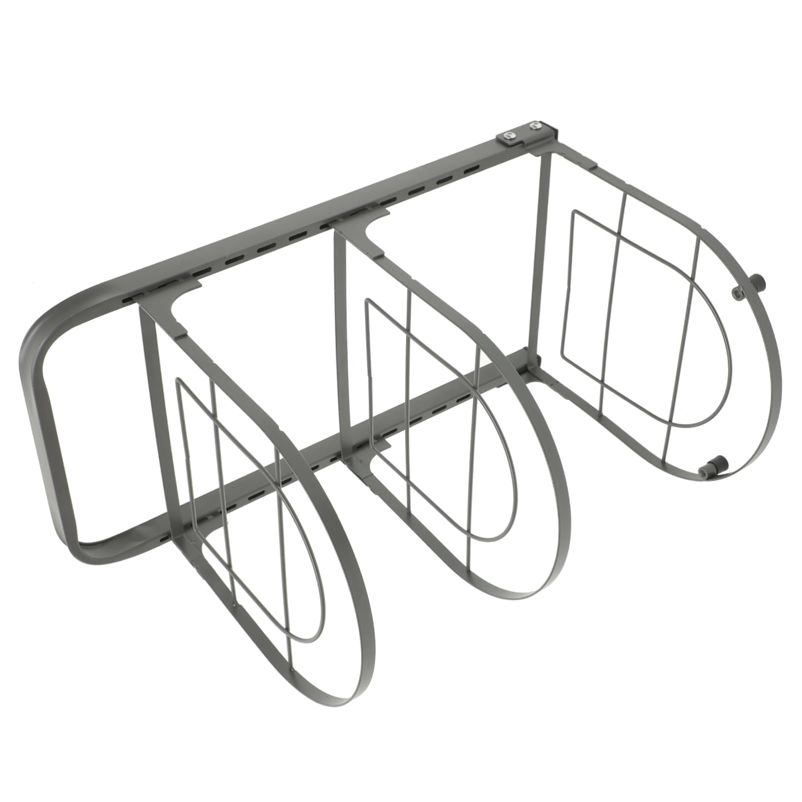 Healifty Organisateur de Casseroles Pliable en Acier Carbone, Trois Niveaux