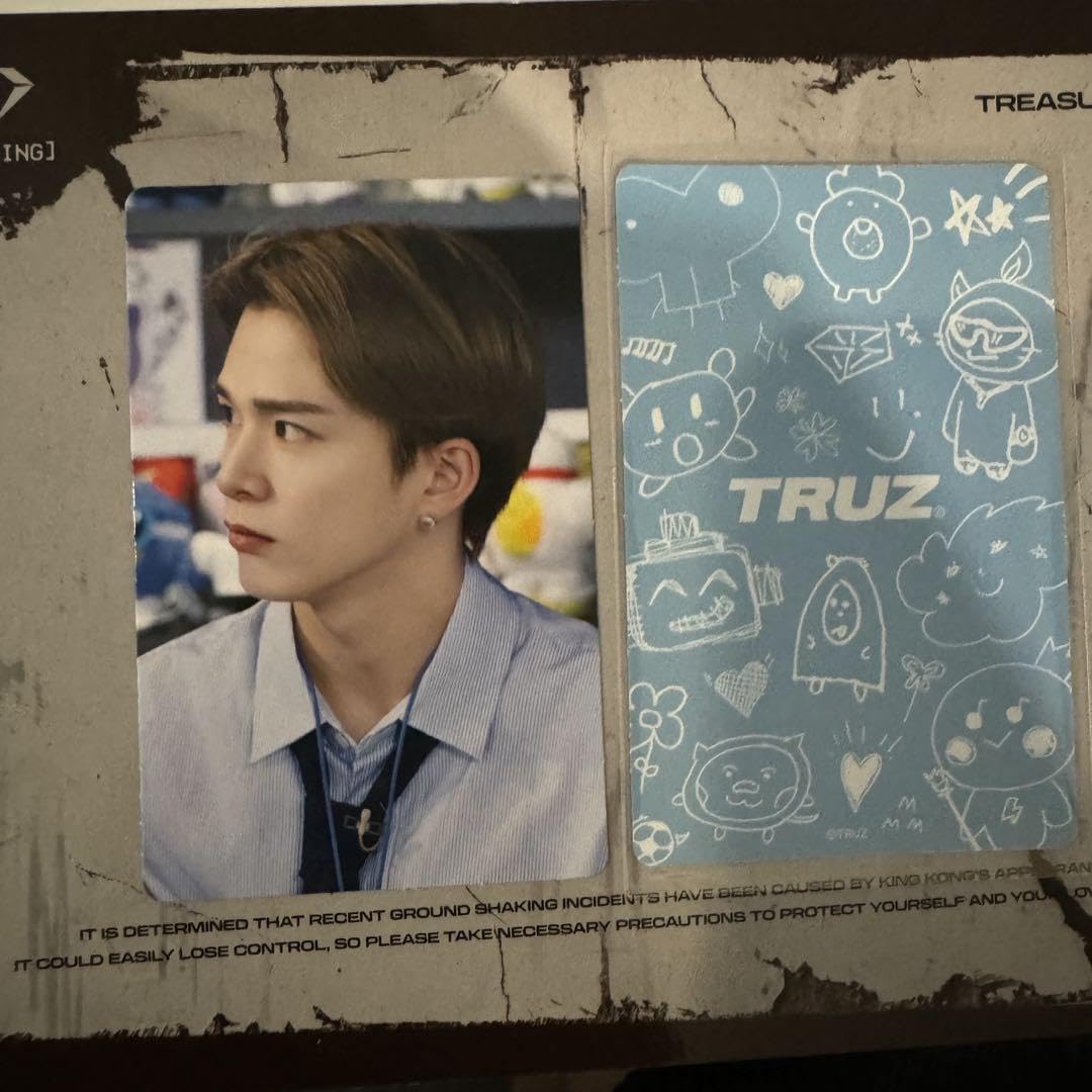 Amazon.co.jp: treasure truz ジョンウ ポップアップ 特典 トレカ
