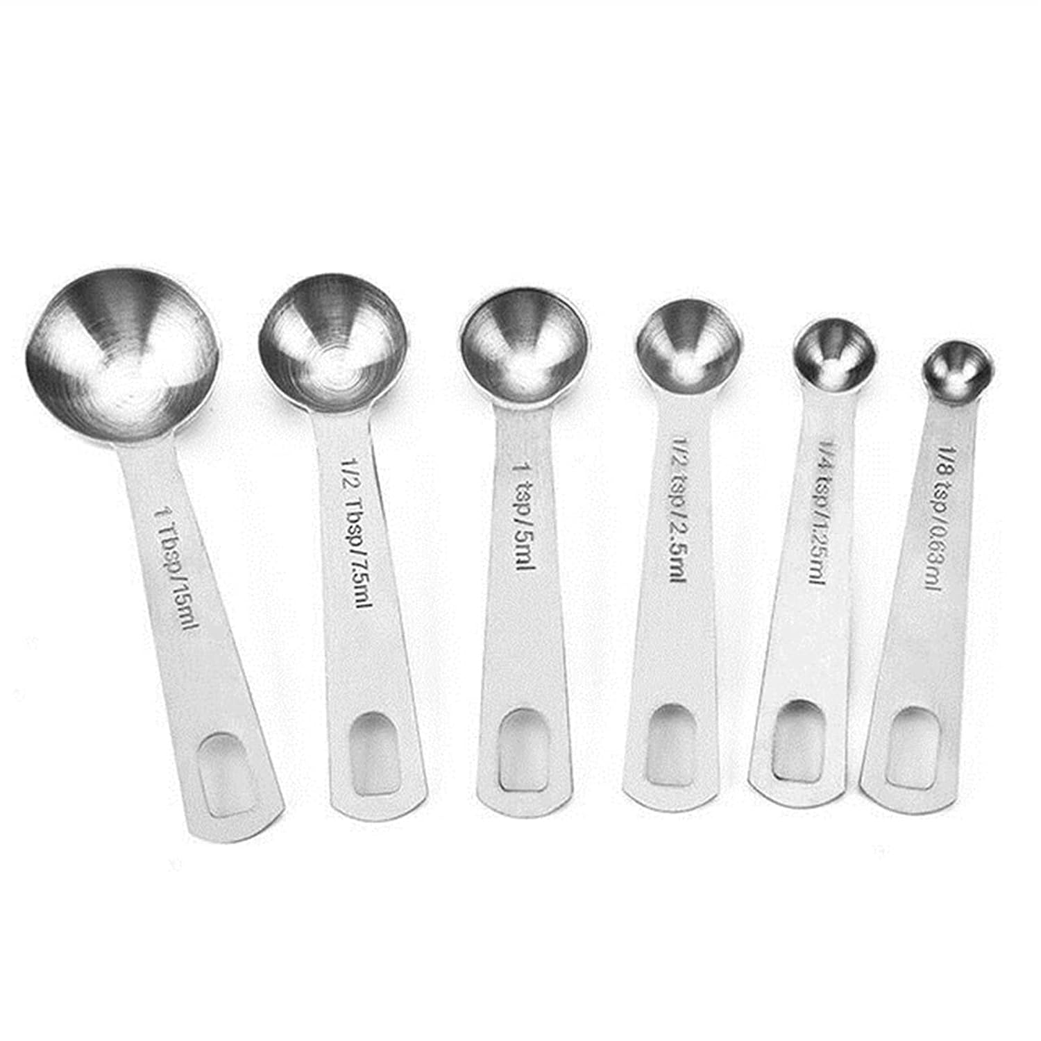 BLLXMX Measuring Spoon,Accurate Measuring Spoons,304 Stainless Steel