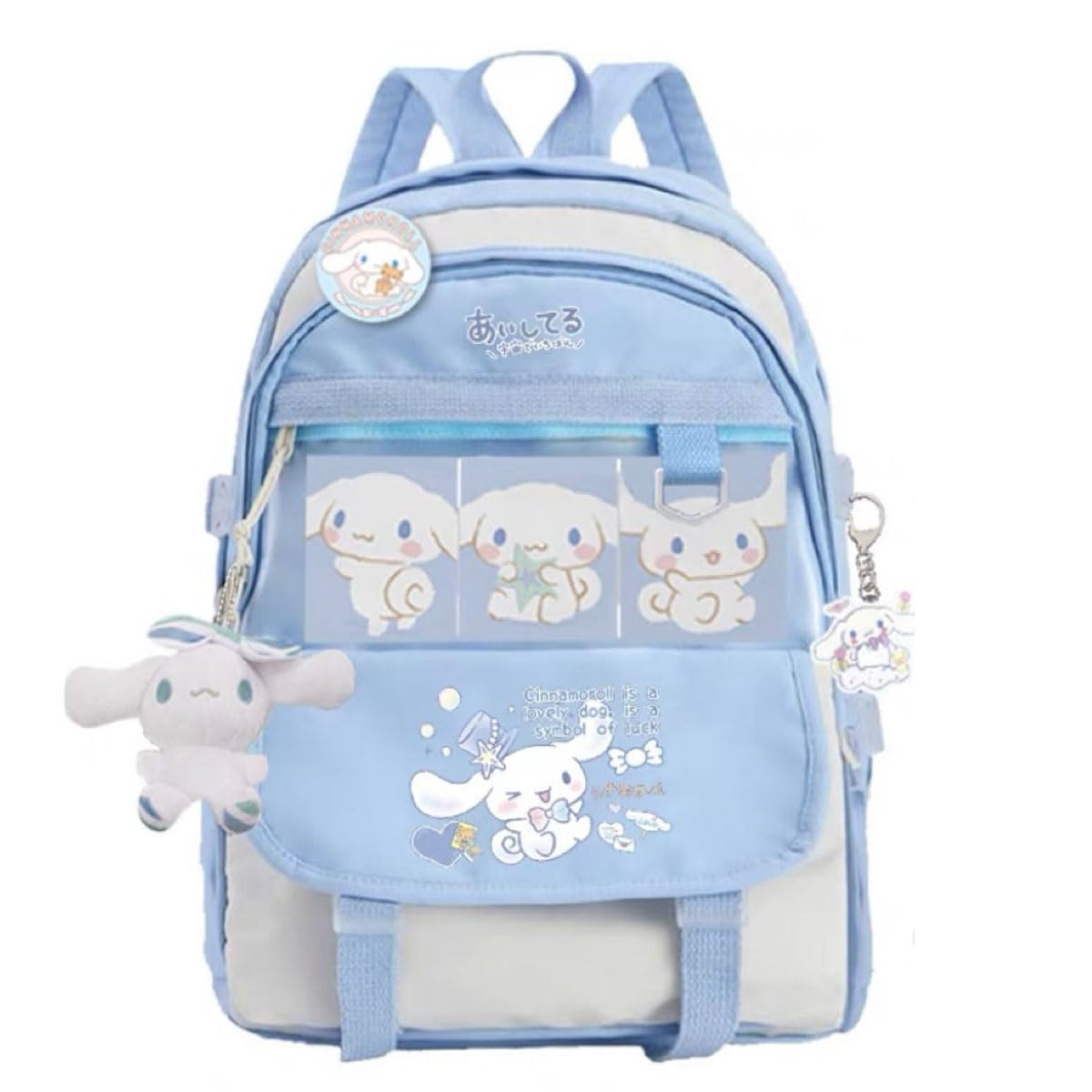 Vocha Kawaii Backpack - Cute School Bags for Girls, Preppy stuff
