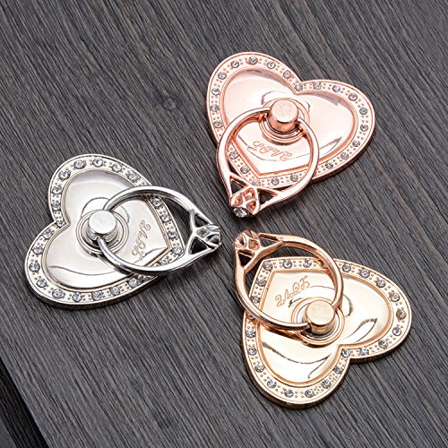 Topwoozu WOOZU-1 Phone Stand, Luxury Updated Re-Usable Metal Stainless Phone & Tablet Anti Drop Ring Stand Holder thumb #4
