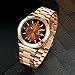 Imagen de SAPPHERO Relojes Hombre Cuarzo AnalóGico CronóGrafo 50M Impermeable Acero Inoxidable Negocios Elegante Regalo para Hombre