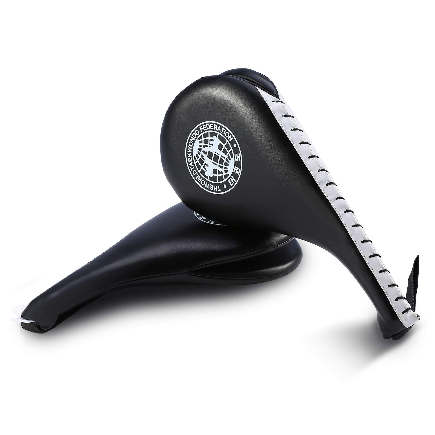 FsskgxX Taekwondo Kick Pads, Double Kicking Target Striking Pad for Kickboxing Training - 1Pcs