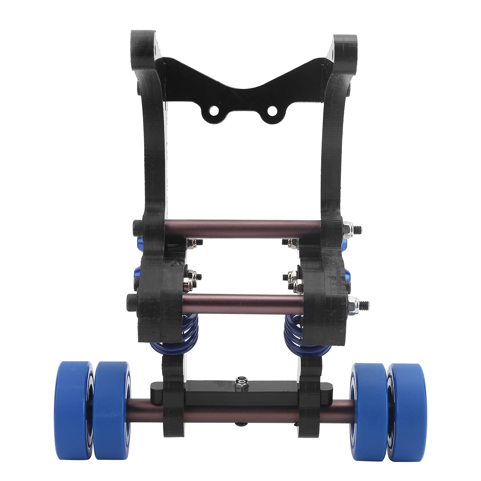 RC cztery koła sprężynowe koło HeadUp wysokiej jakości trwałe części zamienne do TRAXXAS XMAXX 1/5 RC Trucks metalowy plastik 150mm 435g (Niebieski)