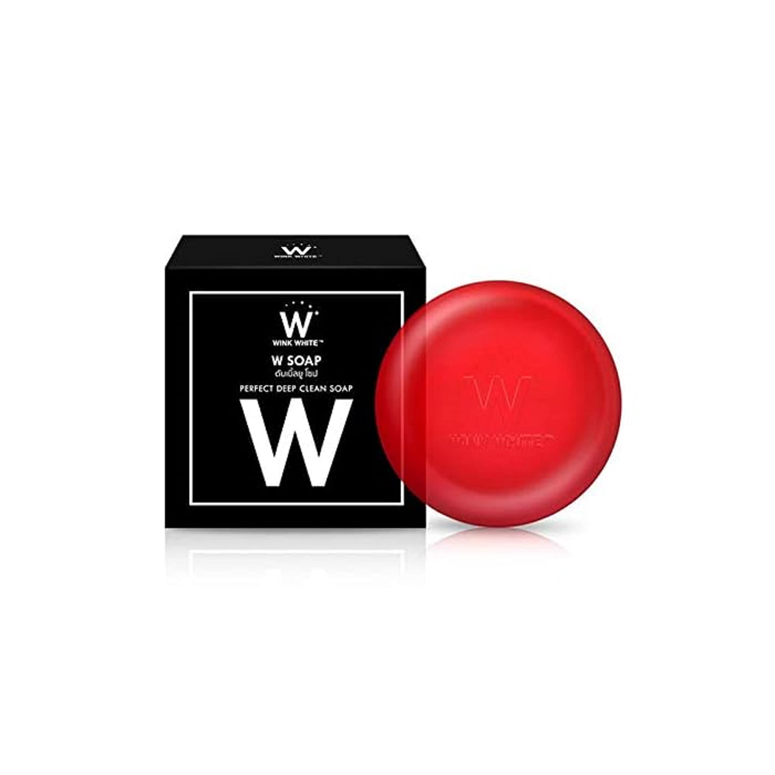 CHERAIM™ Wink White Perfect Deep Cleansing Soap 40g - Pack of 1 - Thailand