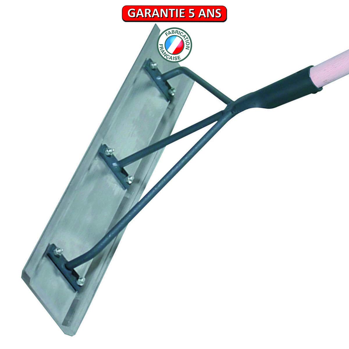 Outils Perrin Racloir à Enrobé Aluminium Emmanché Droit 130, 60cm Largeur