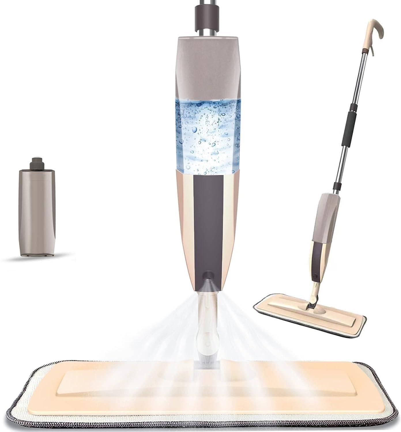 SHUTTLE ART Microfiber Floor Cleaning Spray Mop with Removable Washable Cleaning Pad and Integrated Water Spray Mechanism, 360 Degree Floor Cleaning Mops (Spray mop Set) (B0CVRRK47W) Amazon Price History, Amazon Price Tracker