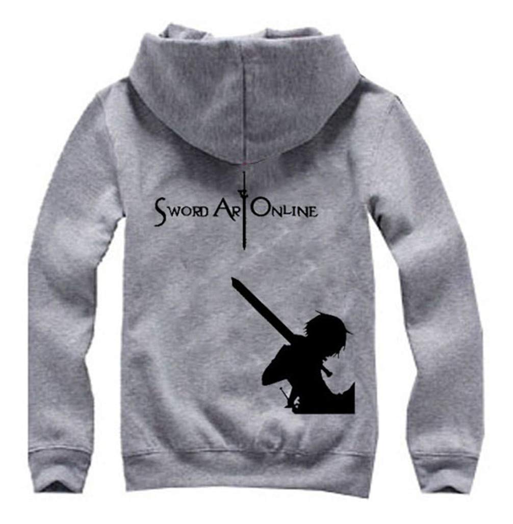 Anime Sword Art Online Kirito SAO bluza z kapturem, cosplay, kostium na zamek błyskawiczny, kurtka, odzież wierzchnia, bluza