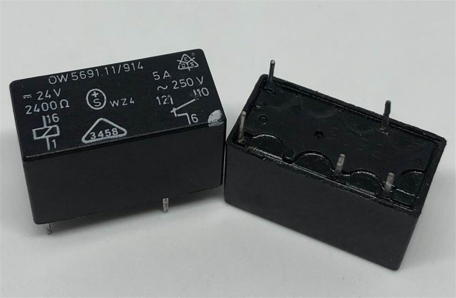 Relé 24V OW5691.11-914 con bobina de 2400Ω para un control de conmutación de alta estabilidad 2