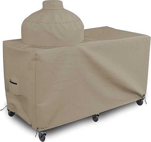Covers & All Funda para parrilla Big Egg, 12 onzas, impermeable, resistente a los rayos UV y a la intemperie, cubierta de PVC para exteriores con