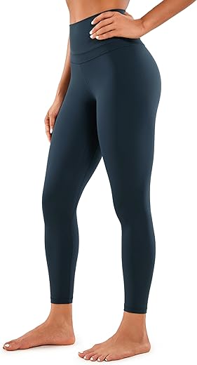 CRZ YOGA Women's Naked Feeling Workout Leggings 25 Inches - 7/8 High...