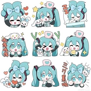 Anime miku 2 sticker