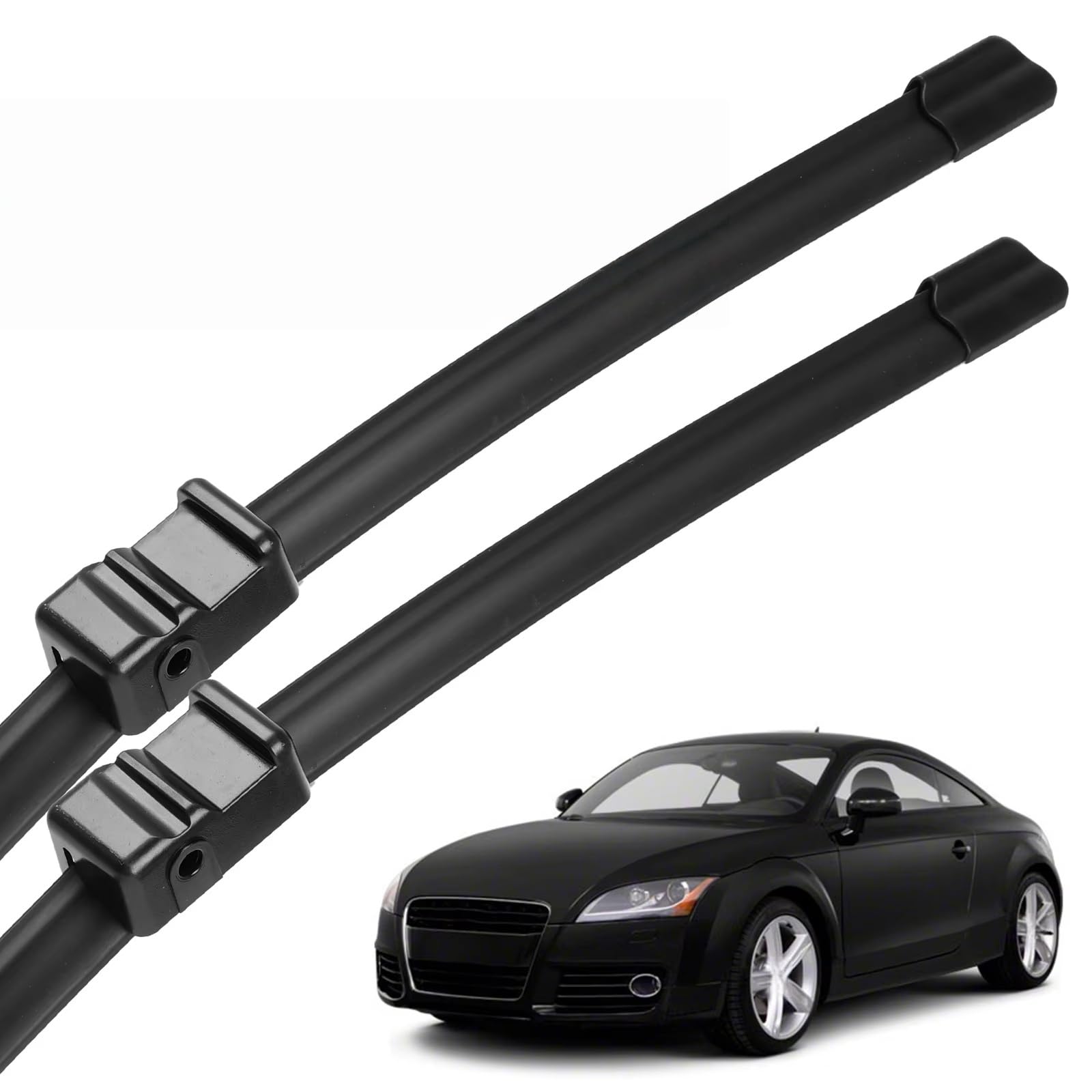 PAPEP Windscreen Wiper Blades for Audi TT MK1 2003-2006 21"+21", Front Replacement Wipers OEM Quality Water Repellent Rubber Automotive Windshield
