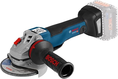 Bosch Professional GWS 18V Cordless Solo Angle Grinder 10-Piece Set