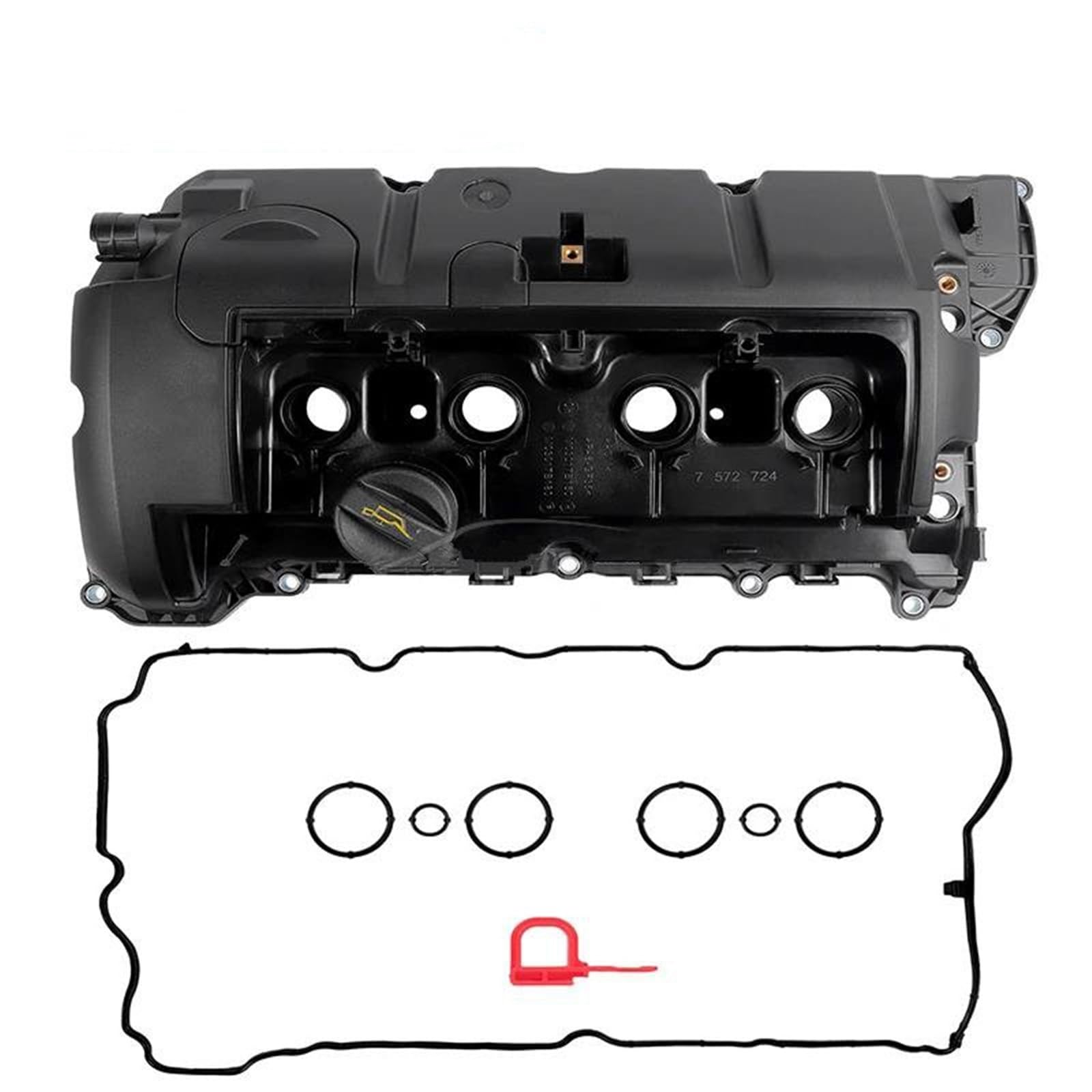 ZSHYTWE Cylinder Head Cover Engine Cylinder Head Valve Cover 0248Q5 N12/N16 For Mini For Cooper 1.6 R55 R56 R57 R58 R59 R60 R61 2007-2016 11127646554 0248.Q5 Cylinder Head Valve Cover