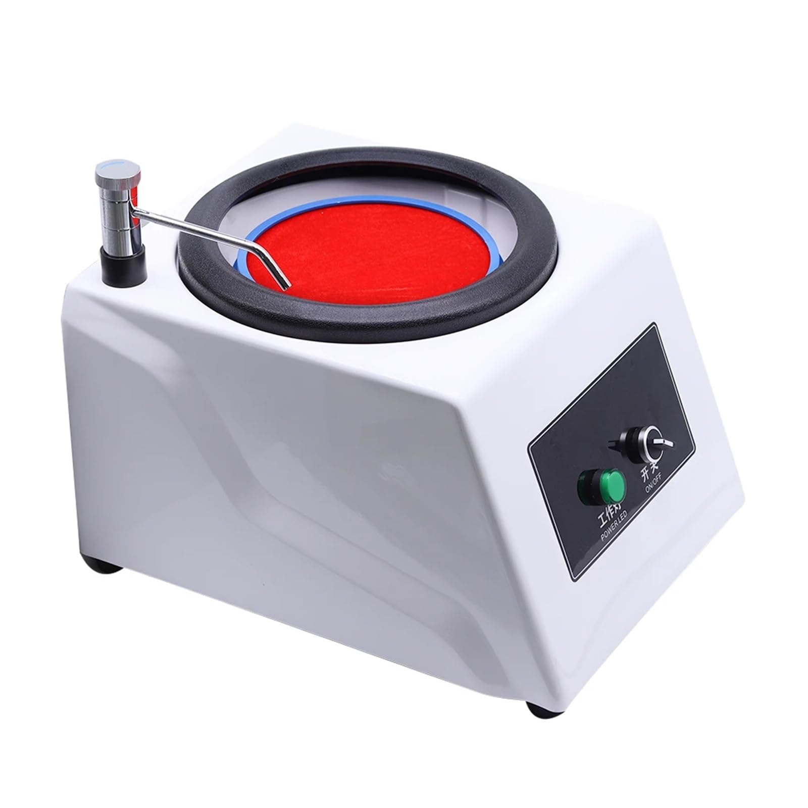 Máquina pulidora metalográfica de disco único PG-1A, máquina rectificadora previa de escritorio para metal/joyería/madera/jade
