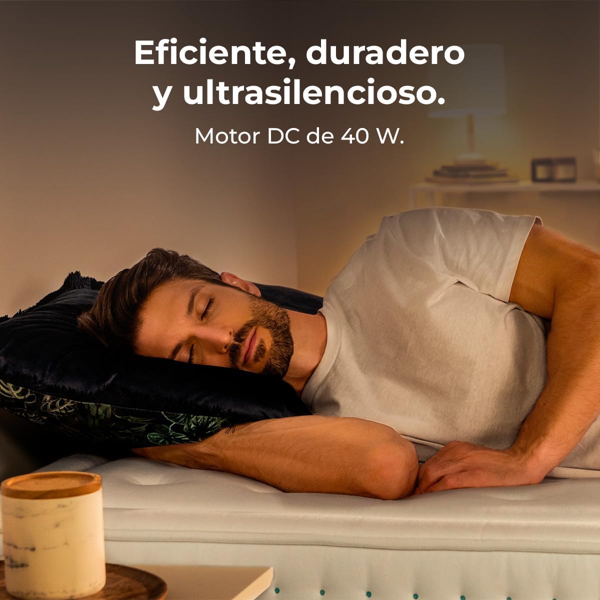 Cecotec Ventilador Techo EnergySilence Aero 5275 52" - 40W, DC, Mando a Distancia 5 61QfArLDeML. AC SL1200