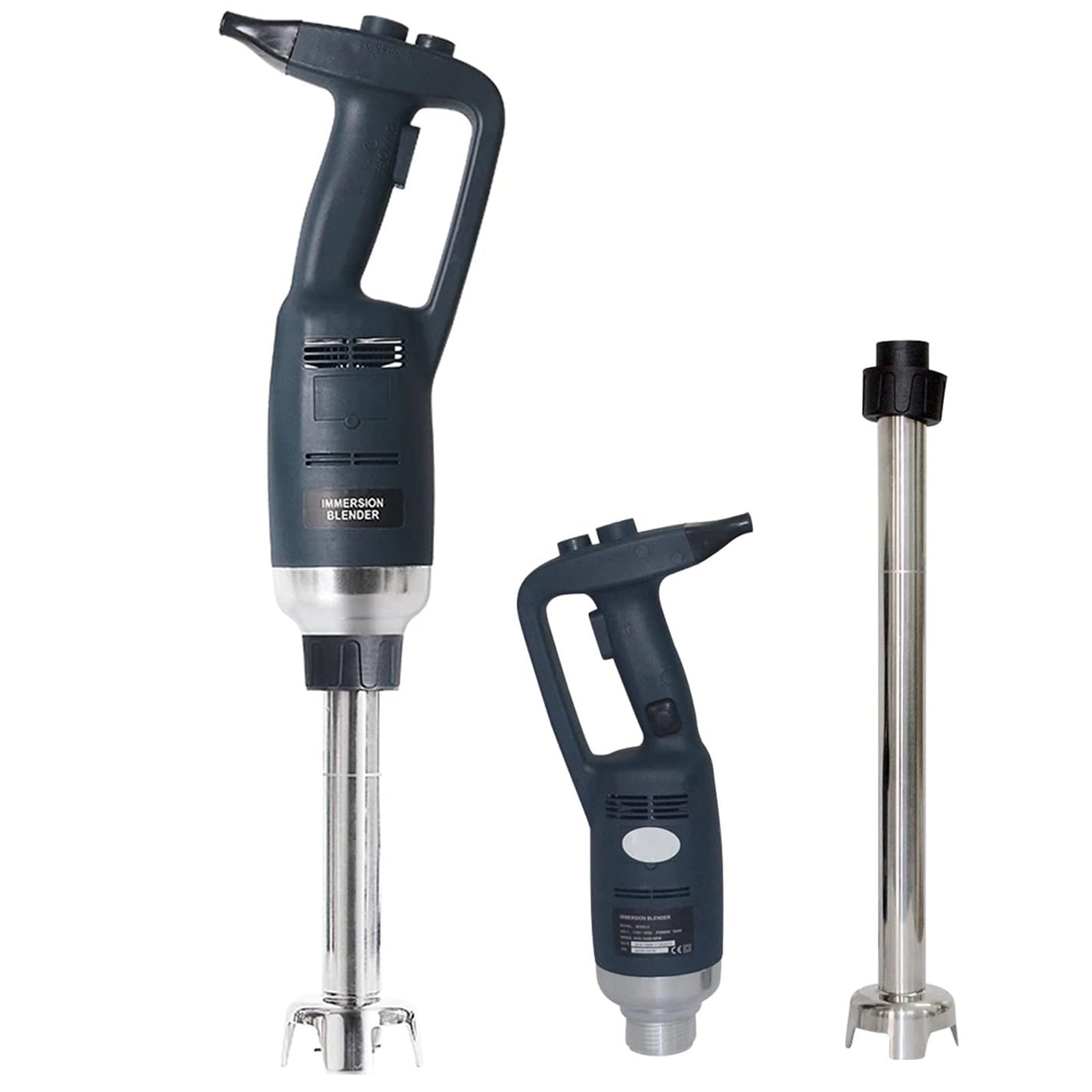 FHRKA Portable Immersion Blender, Hand Held Blender, Variable Speed 8000-18000 rpm, Hand Mixer Stainless Steel Stirrer