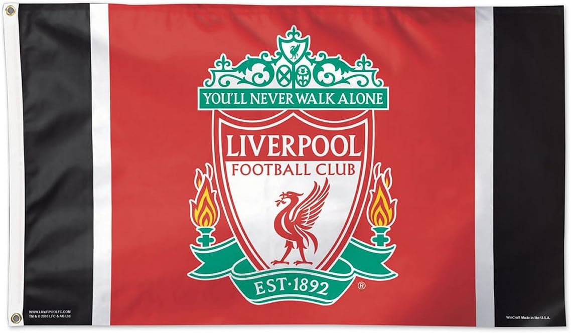 WinCraft Liverpool FC Deluxe 3 x 5 Flag