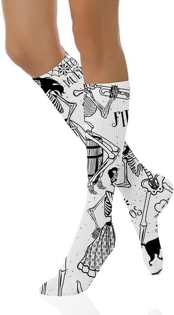GULTMEE Funky Colorful Cushion Sport Socks,Athletic Cushioned Running Performance Crew Socks For Men/Women
