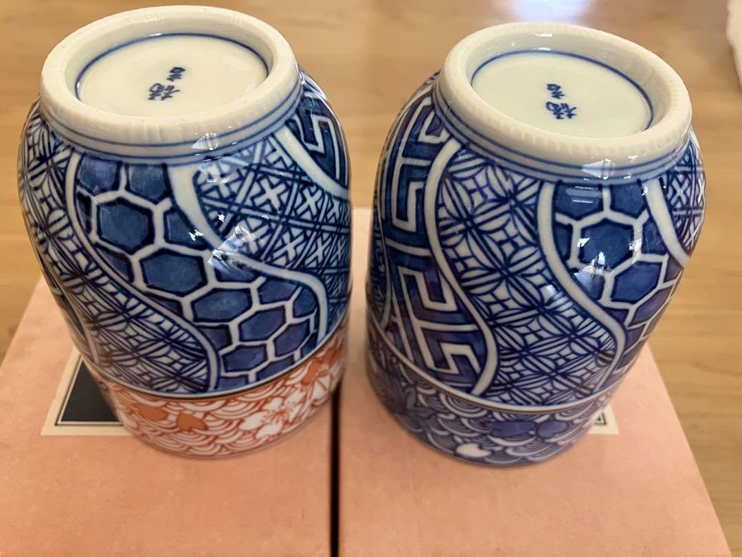 Amazon | たち吉 蓋付湯呑 夫婦湯呑茶碗 ペア 箱付き 陶器 | ノー