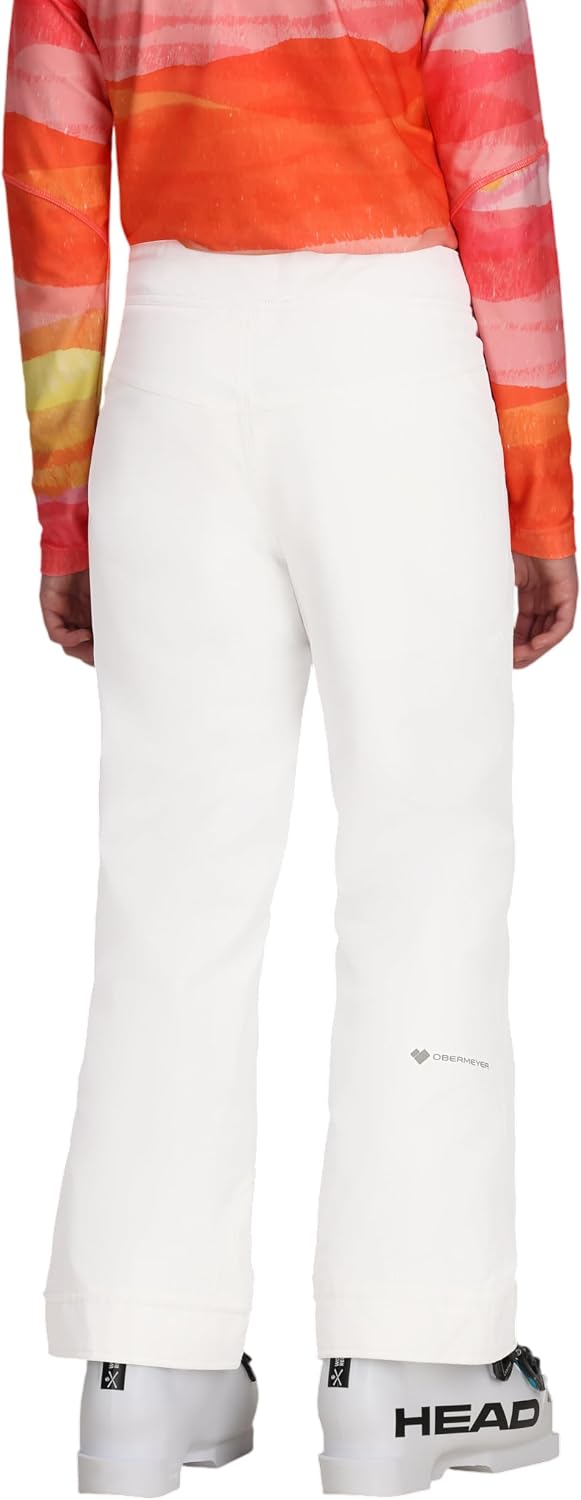 Obermeyer Girls Brooke Snow Pants, Insulated and Waterproof with Extended Wear System
