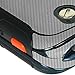 Skinomi Silver Carbon Fiber Full Body Skin Compatible with Samsung Convoy 4 (Full Coverage) TechSkin with Anti-Bubble Clear Film Screen Protector