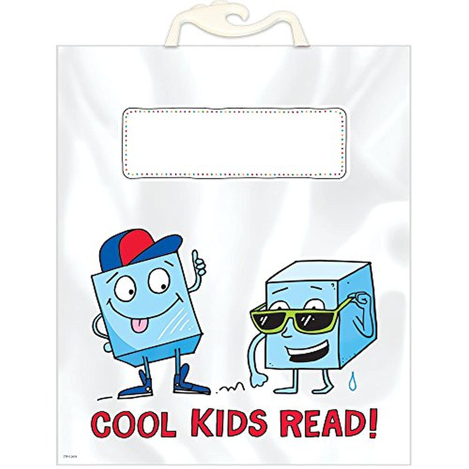 Creative Teaching Press Cool Kids Read Book Buddy Bag Classroom Organizer, 10.5 x 12.5 (Pack of 6) (8539)