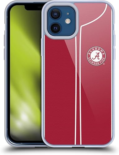 Miniatura 232 de Head Case Designs Funda de gel con logotipo oficial de la Universidad de Alabama UA [protección de grado militar] compatible con Apple iPhone 11