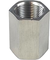 Vista 1 de HFS (R) Acoplador de acoplamiento hexagonal 1" hembra NPT x 1" hembra NPT acero inoxidable 304