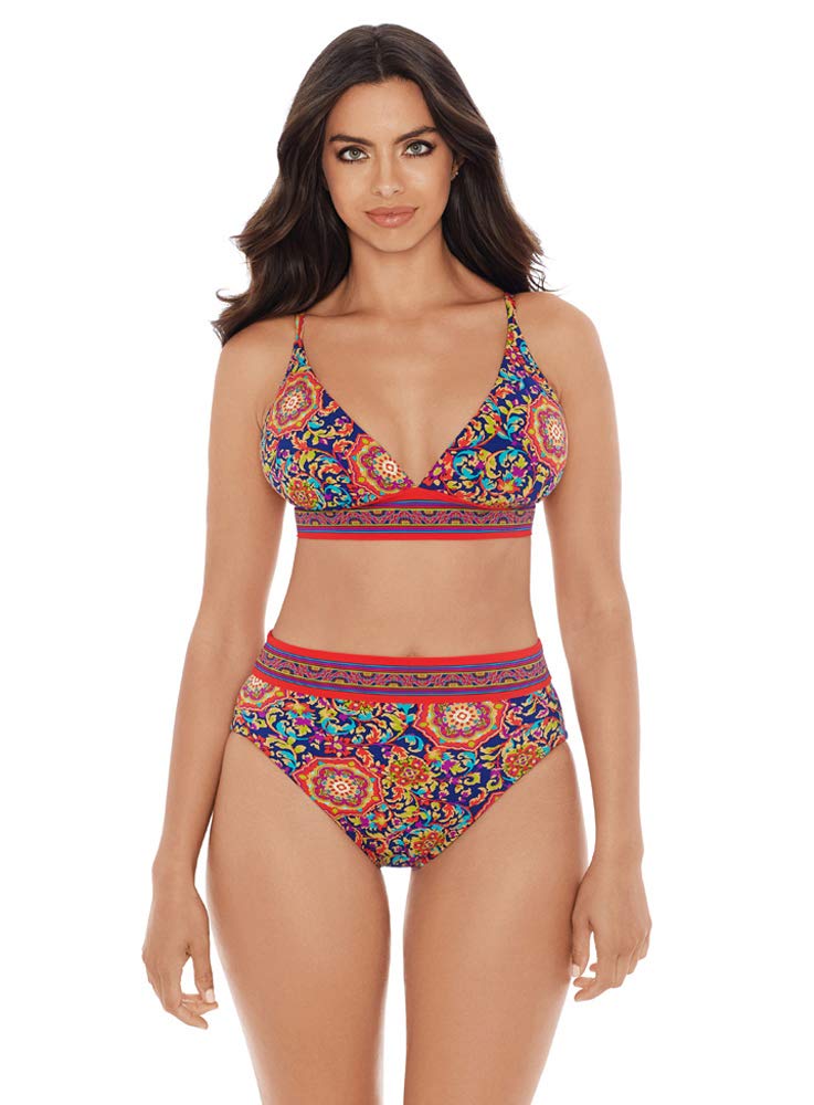 Skinny Dippers Women's Swimwear Bridgette Tie Back Soft Cup Bikini Top