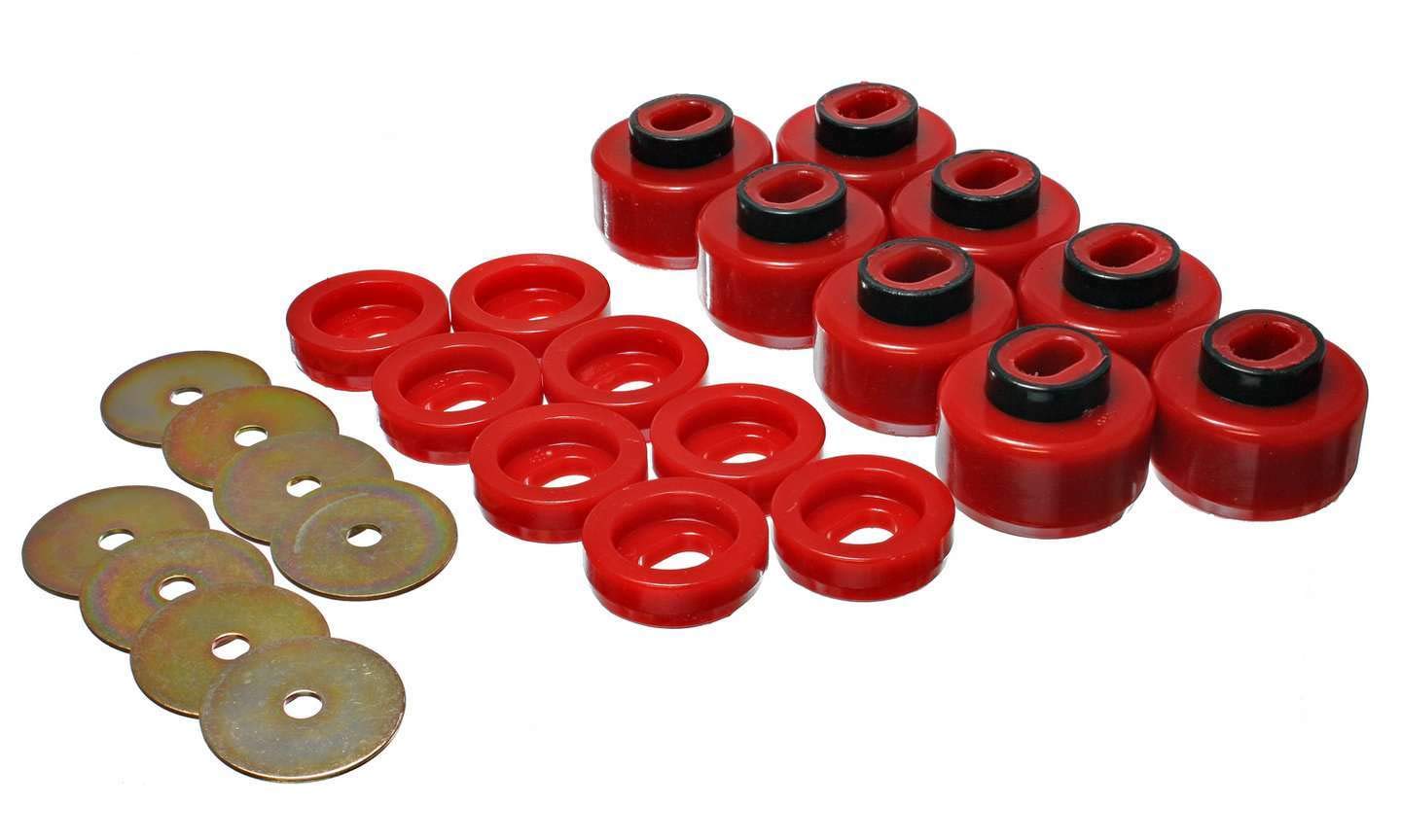 Energy Suspension 3.4150R Body Mount Set for Chevy