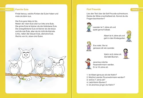 Leserabe: Leserätsel zum Lesenlernen (3