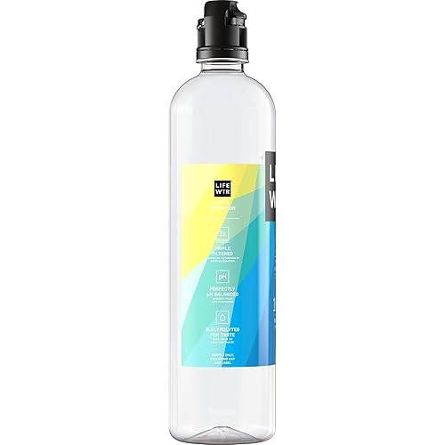 Miniatura 3 de LIFEWTR Agua purificada premium pH equilibrado con electrolitos botella abatible 237fl oz