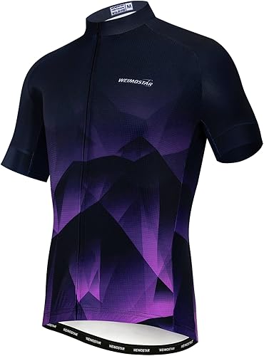 Vista 127 de Hotlion Verano Ciclismo Jersey Hombres Mountain Bike Jersey Secado rápido Bicicleta Camisa Manga Corta Ciclismo Ropa
