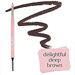 Chella Eyebrow Pencil - Easy-to-Use Brow Definer for Shaping, Filling & Blending - Long-Wear Deep Brown Eyebrow Pencils for Women with Precise Tip (Deep Brown)