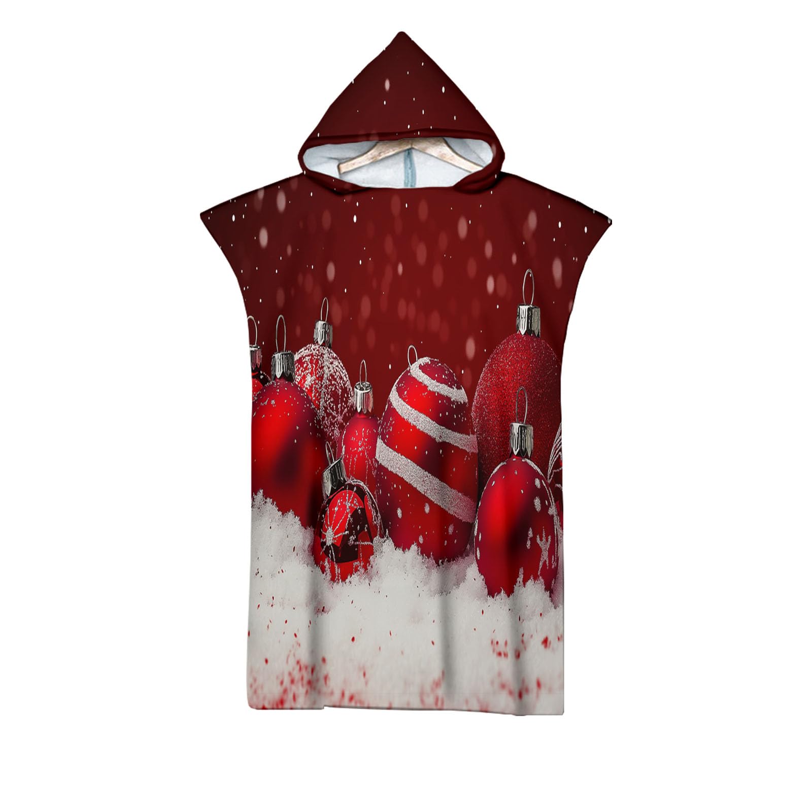 Poncho à capuche adulte pour se changer facilement sur la plage