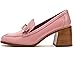 Kate Spade New York Deco Bow Patent Leather Heeled Loafers - Left View